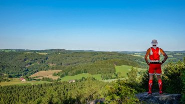 Výhled ze skály Prosíčka
Celodenní běh po nejznámějších skalních útvarech ve Žďárských vrších.