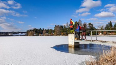 Rybník Horní Šatlava
Celodenní běh s přáteli po východní části České Kanady pokryté zmrzlou vrstvou sněhu.